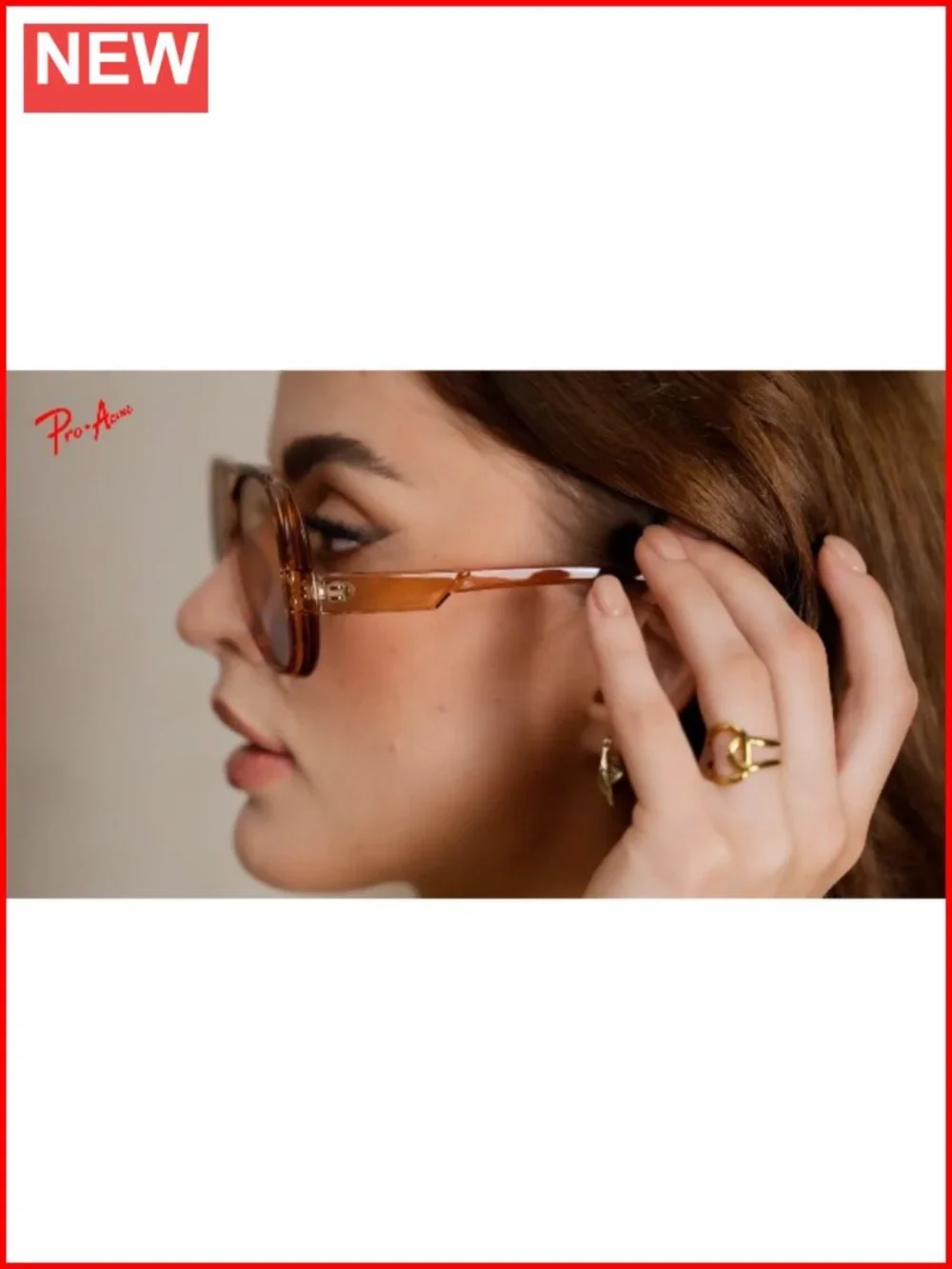 Oversized Aviator Sunglasses UV400 HD Protection Lightweight Plastic Frame